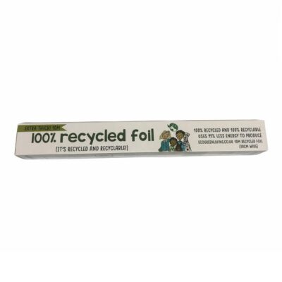 100% Recycled Aluminium Foil - 30cm x 10m.
