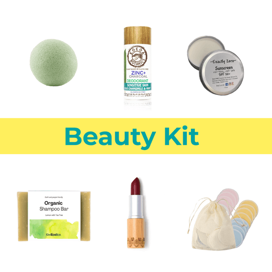 Kiwi Eco Box | Zero-Waste Beauty Kit - ecogreenturtle ltd