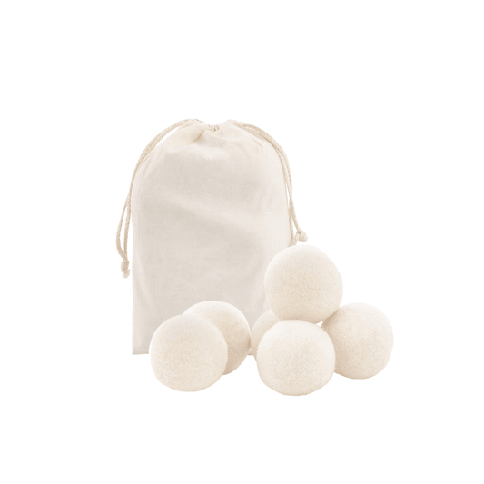 Reusable Wool Dryer Balls - Natural Fabric Softener - ecogreenturtle ltd